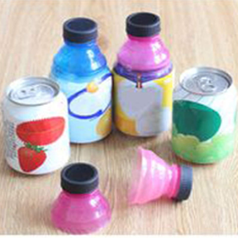 PPXMEEUDC 12 PCS Soda Can Lids Reusable Bottle Fizz Lid Caps Can Covers for Beer Carbonated Drinks and Other Canned Beverages (Colourful) - Image 5